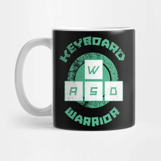 Keyboard Warrior (Green) by The Geek Garage Sale